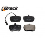 BRECK Bremsbelagsatz, Scheibenbremse